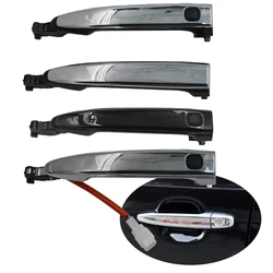 Chrome Front Rear Left Right Outer Door Handle For Camry 2006 Exterior Smart Keyless Knob handle Auto Spare Parts