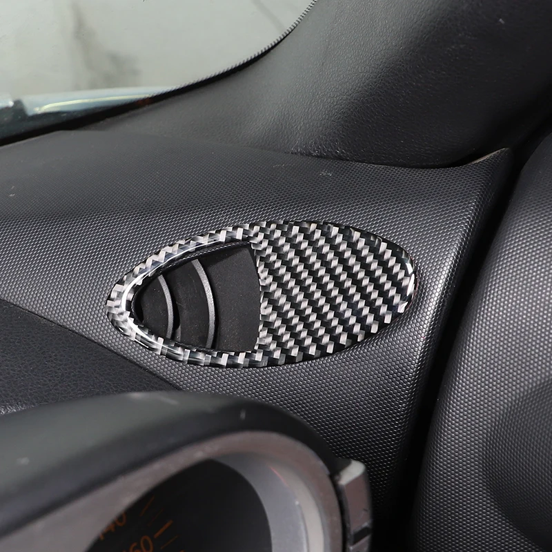 

For 2003-2006 Nissan 350Z soft carbon fiber car styling dashboard air outlet frame sticker car interior protection accessories