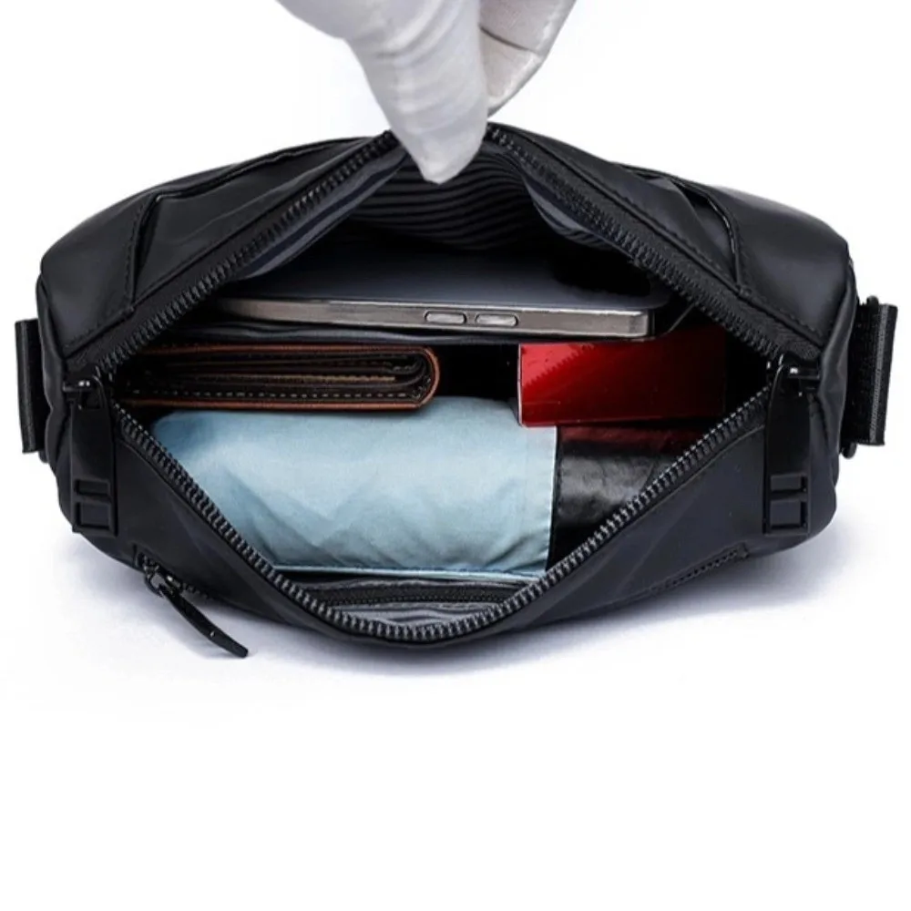 

Водонепроницаемая мужская сумка через плечо большой емкости с несколькими карманами, студенческая сумка на плечо, многофункциональная сумка для телефона