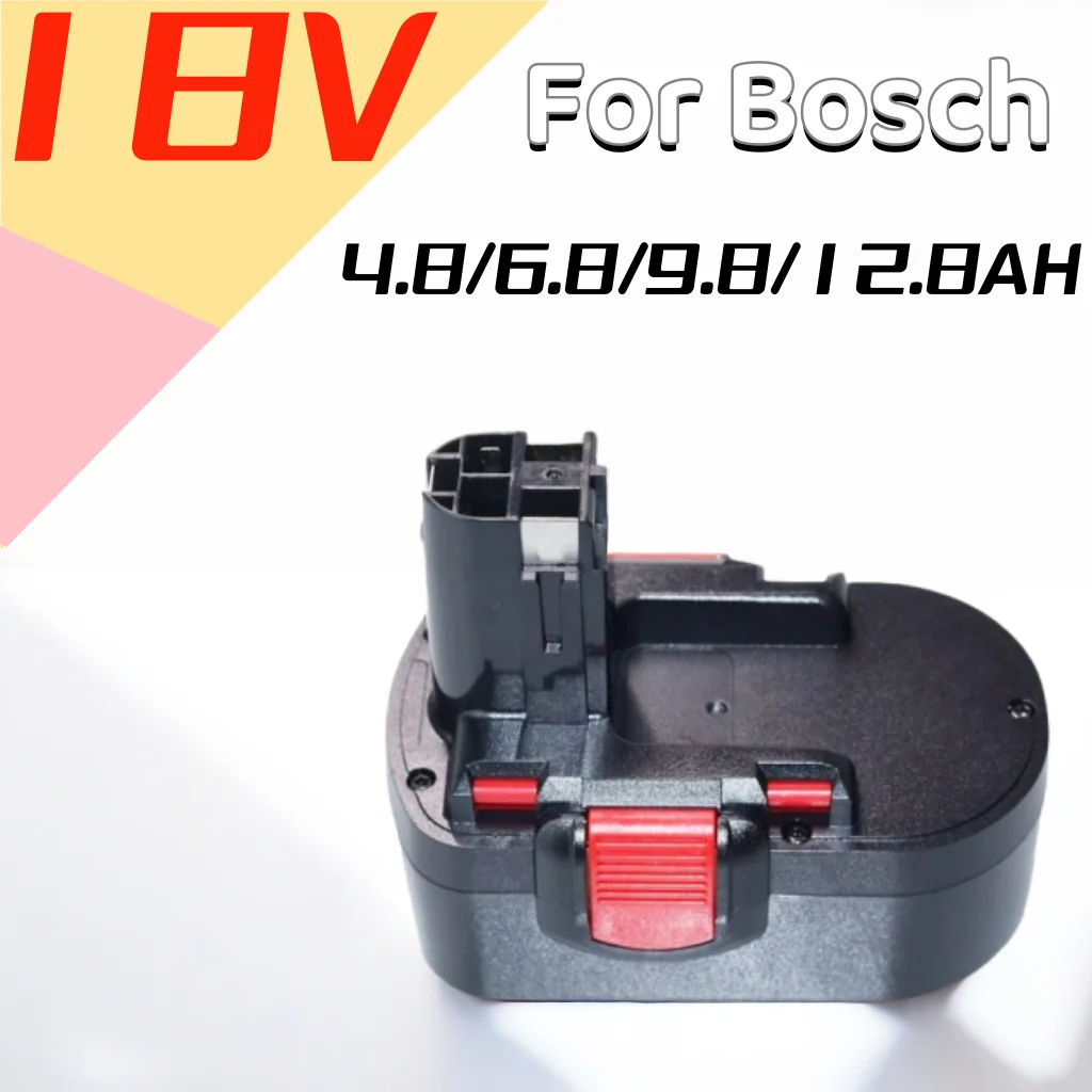 

Newest 18V Ni-MH Power Tool Rechargeable Battery for Bosch 18V Battery BAT025 BAT026 BAT180 BAT181 BAT189 GSR 18VE-2 PSR