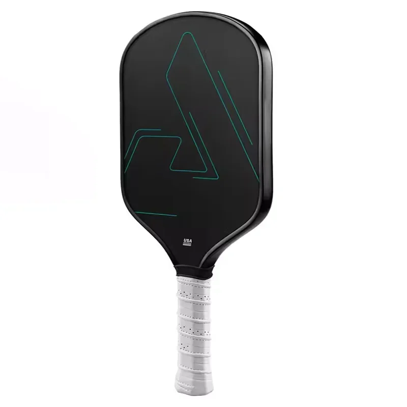 Pickleball Paddle T700 Raw Carbon Fiber Circular/Straight board USAPA  Approved Thermoformed Unibody Spin Textured Surface With