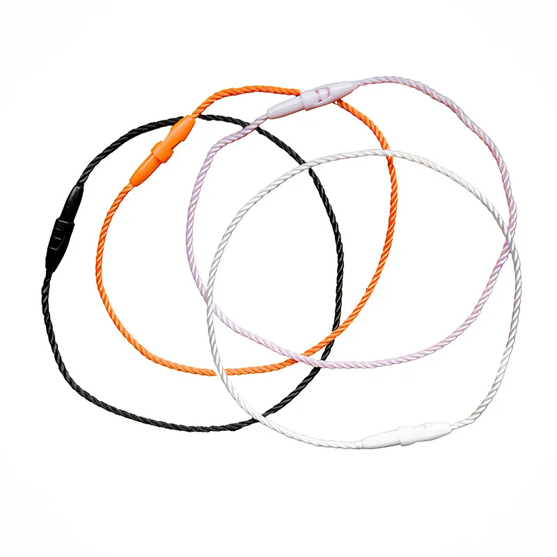 100Pcs 20cm Polyester Labels Red Rope String for Clothing Tags Locks Jewelry Bag Toys Tags Cards DIY Apparel Sewing Decoration