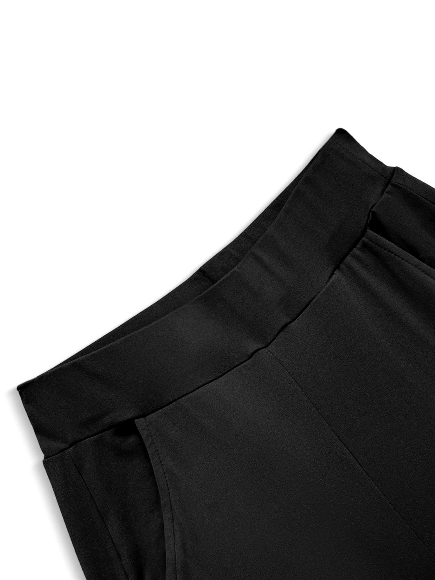 Streetwear High-Waist Flare-Hosen für Damen, dehnbare Bootcut-Leggings, Hip-Hop-Trendy-Schlaghosen mit Taschen für den Alltag. – Detail 16