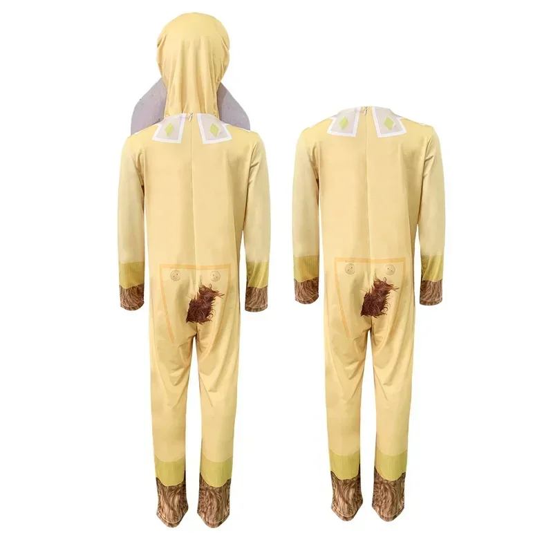 زي عيد الحب الماعز الصغير كوسبلاي الماعز الصغير فالنتينو كوسبلاي للأولاد والبنات ملابس العطلات مجموعة أقنعة ارتداءها اللطيفة للهالوين