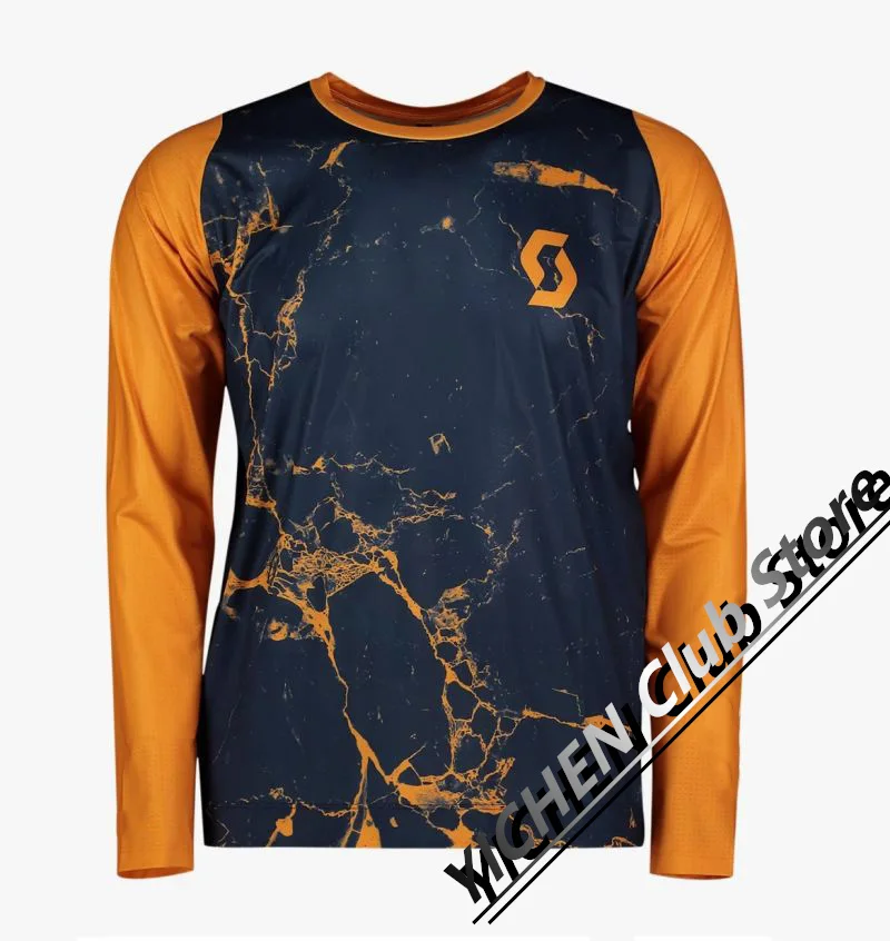 

AM Brand Motorcycle Riding Suit Extreme Off-Road Mountain Riding Downhill Suit Motorcycle Quick-Drying Men's And Women's T-Shirt