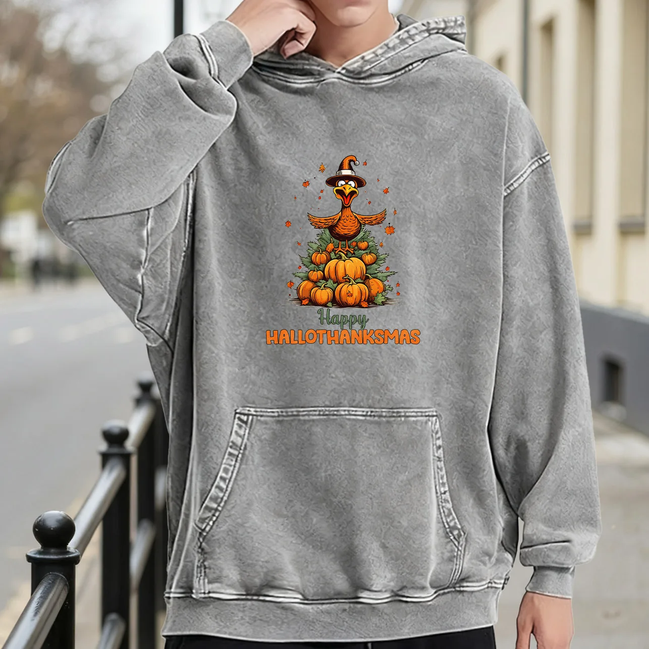 

Мужская винтажная потертая толстовка с рисунком в Турции, потертый пуловер в стиле ретро, уличная повседневная толстовка