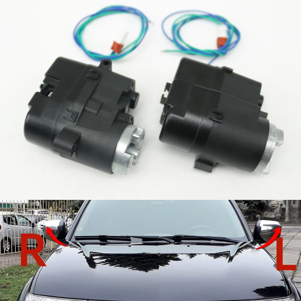 

Left Right Wing Door Rearview Mirror Power Electric Fold Motor For Mitsubishi Grandis 03-11 Delica D5 07-17 Pajero Sport 08-15