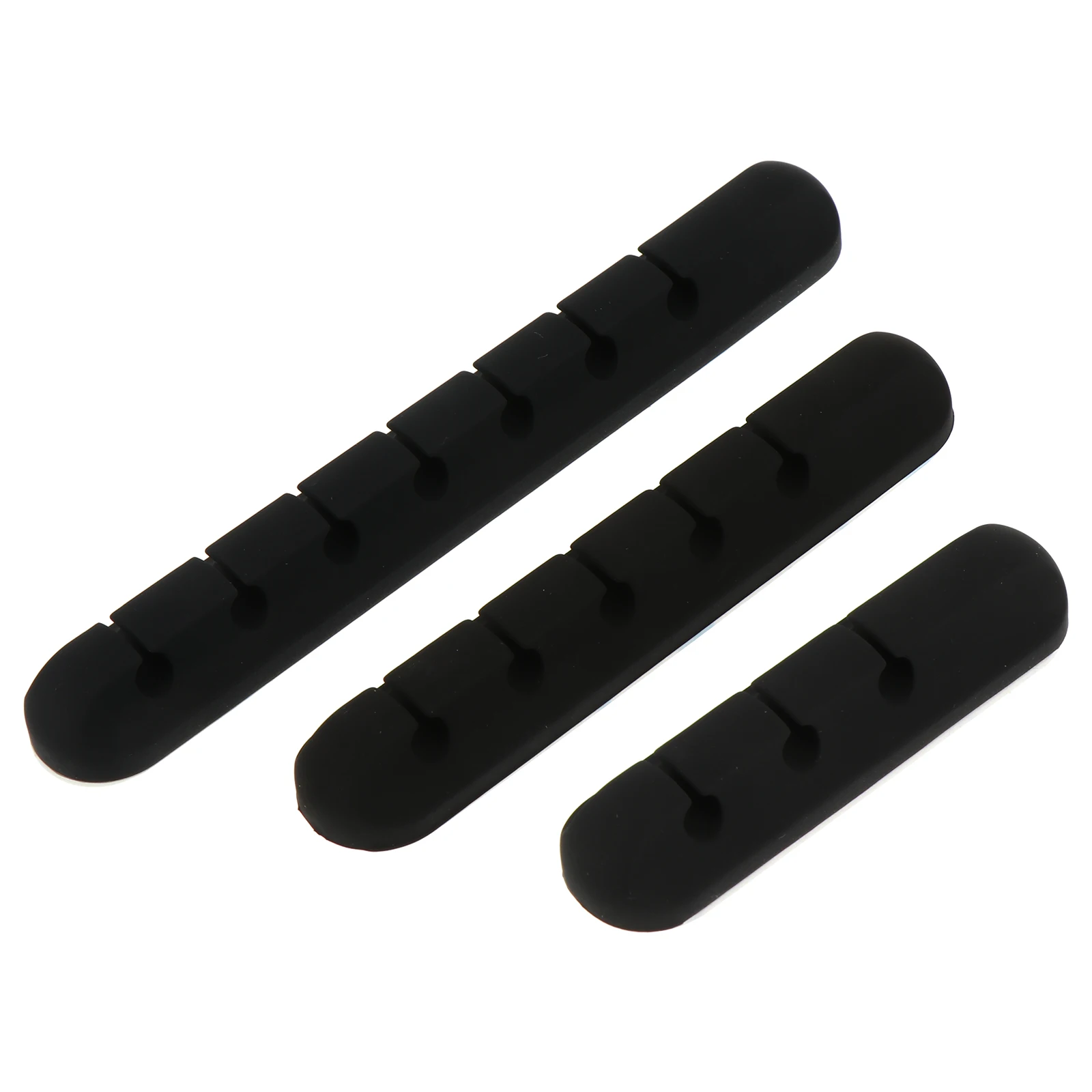 

3pcs Cable Management Organizers Self Adhesive Wire Cord Organizer Desk Mount Cables Trimah Holder Storage Fixing Clamp