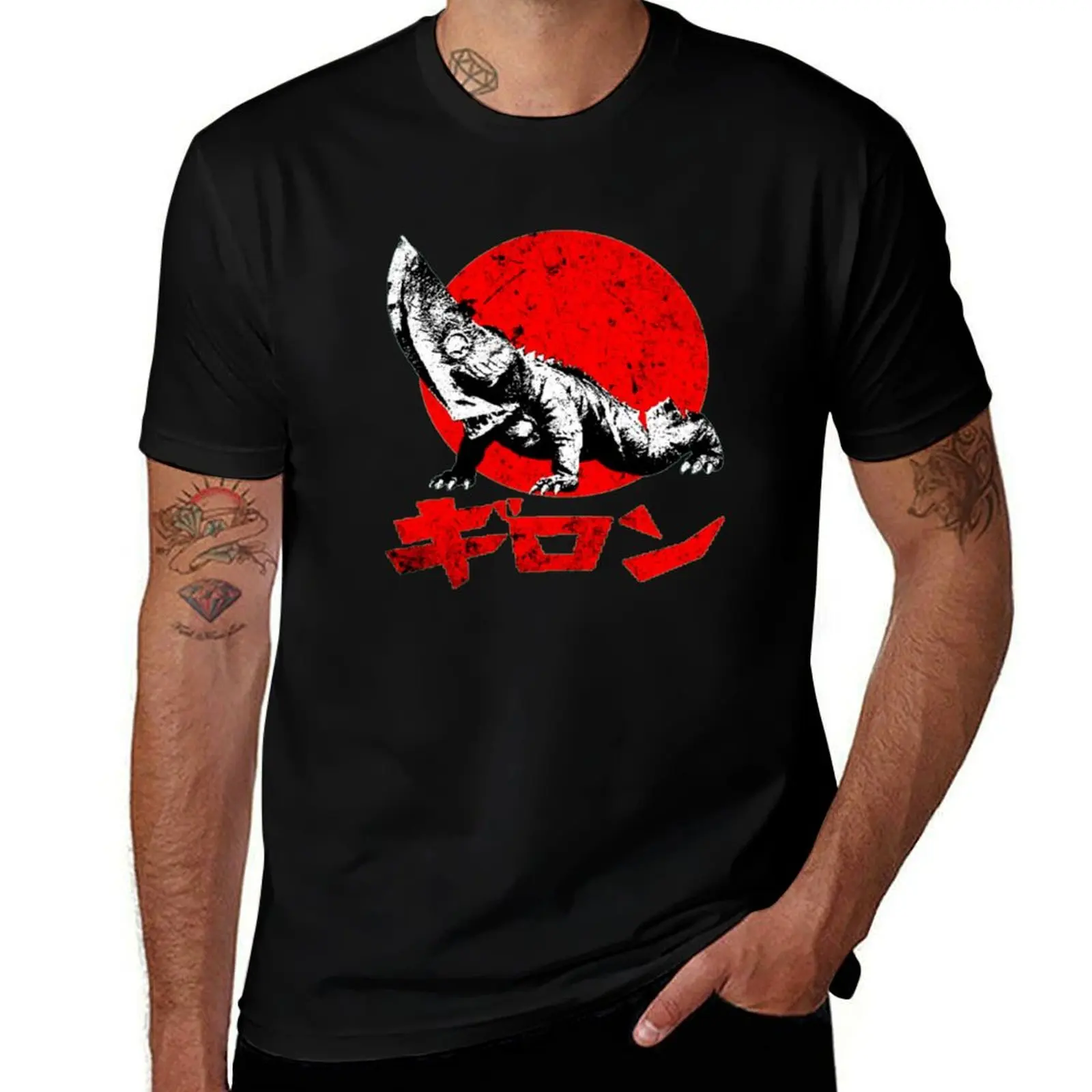 

for shirts graphic shirt 100% g T-Shirt t Kaiju t man t men man cotton Guiron man shirts