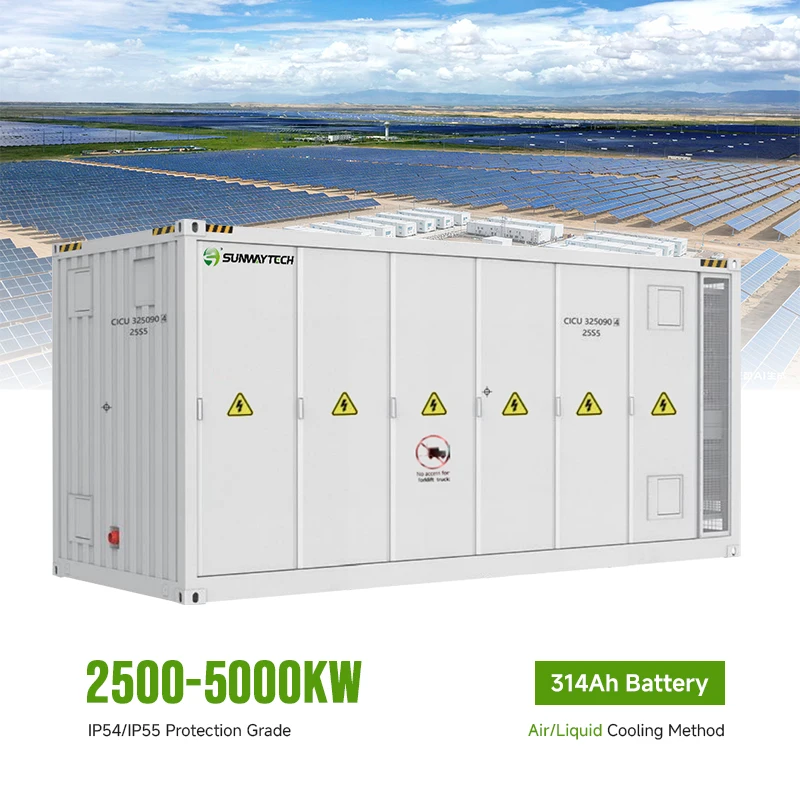 OEM 500kw Lithium LiFePO4 Battery Power System on off Grid Solar Energy Storage System 250KW