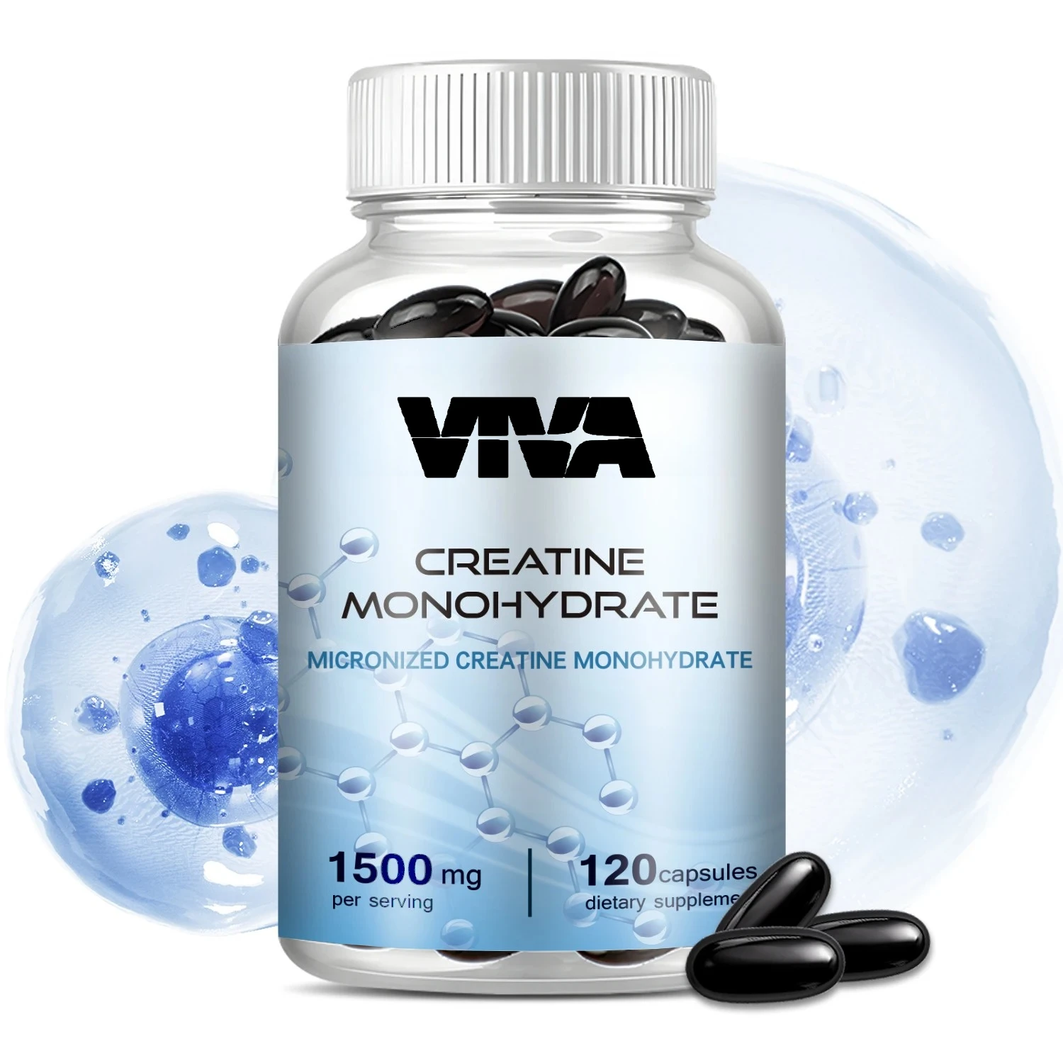 Creatine Monohydrate - Promote Muscle Recovery, Improve Athletic Performance, Improve Energy Endurance, Increase Muscle Mass