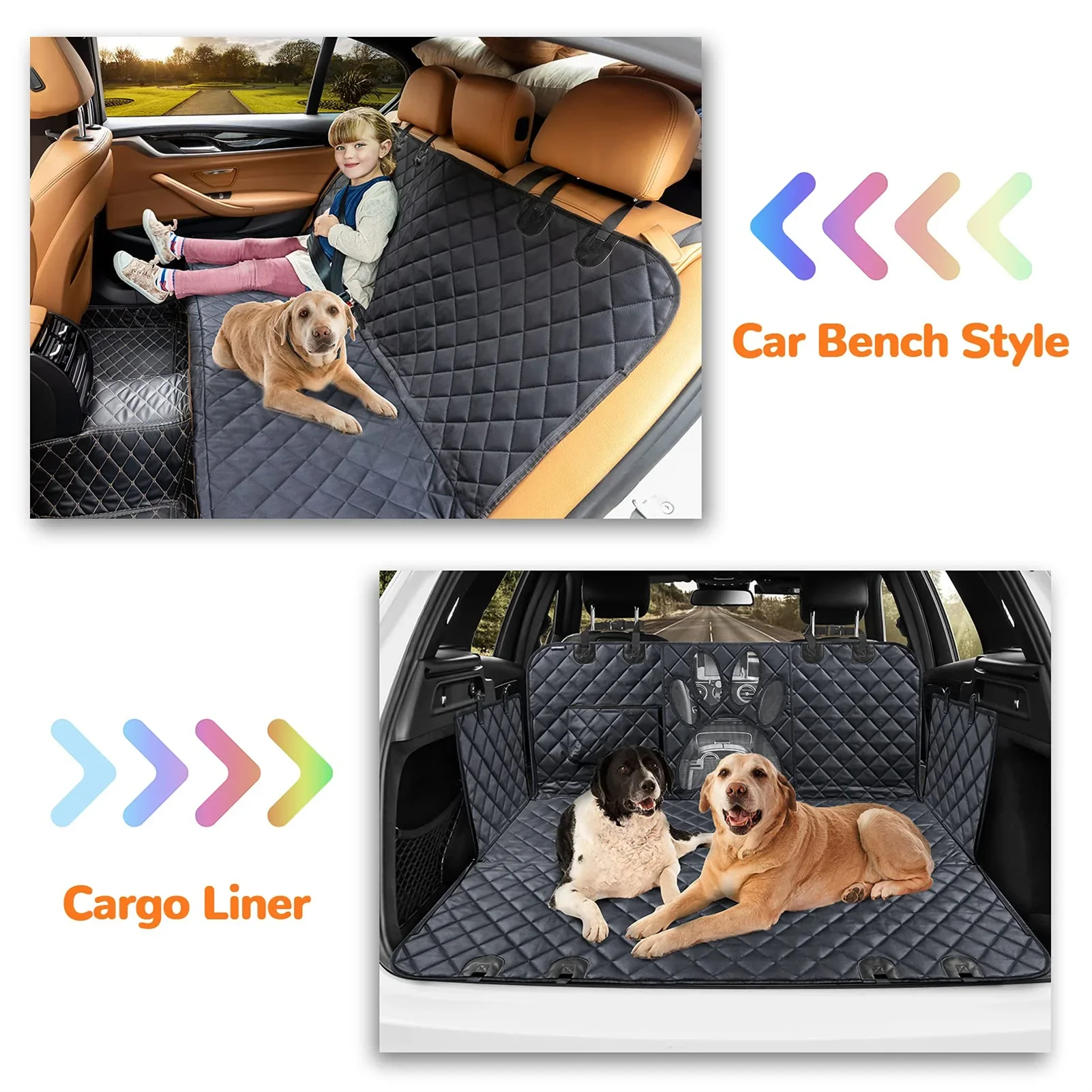 vendita calda personalizzata comoda durevole 100% impermeabile gatto viaggio sicurezza veicolo amaca pet dog tappetino sedile posteriore per auto