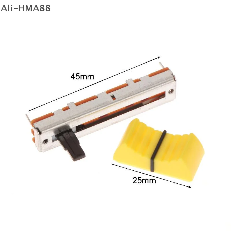 1 قطعة 45 مللي متر B10K 30 السكتة الدماغية أحادية خلاط ترويسة مقبض طول 10 مللي متر 3 أقدام مستقيم الشريحة دفع سحب الجهد