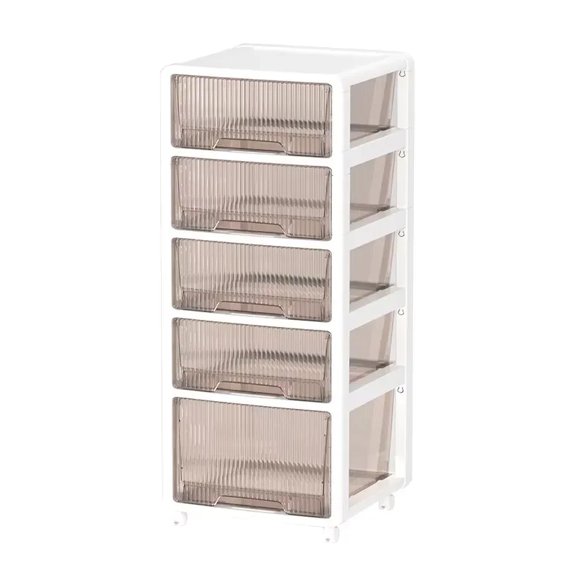 Transparent Drawer Wardrobe Clothing Storage Cabinet Sorter Box Organizer
