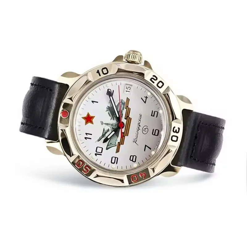 

Для Red Star Military Commander Ручные механические уличные часы Мужские водонепроницаемые светящиеся часы