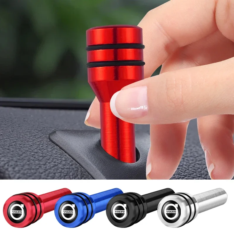 

2/4Pcs Car Door Lock Pin Alloy Door Latch Cover Accessories For Volvo XC90 XC60 C30 T6 S60 C70 XC40 V40 XC70 V70 V60 V50 S80 S40