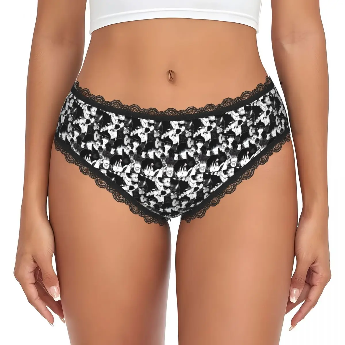 Custom T-Toji Fushiguros Manga Knife Panties Briefs Women's Comfort Briefs Underwear Breathable Female Underpants