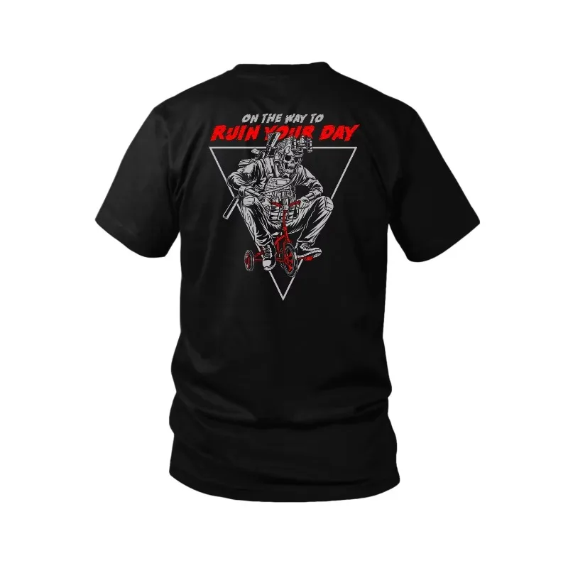 Saboteur – تي شيرت برسومات Savage Tacticians للجنسين للرجال والنساء بأكمام صيفية من علامة تجارية فاخرة كاجوال عتيقة #2