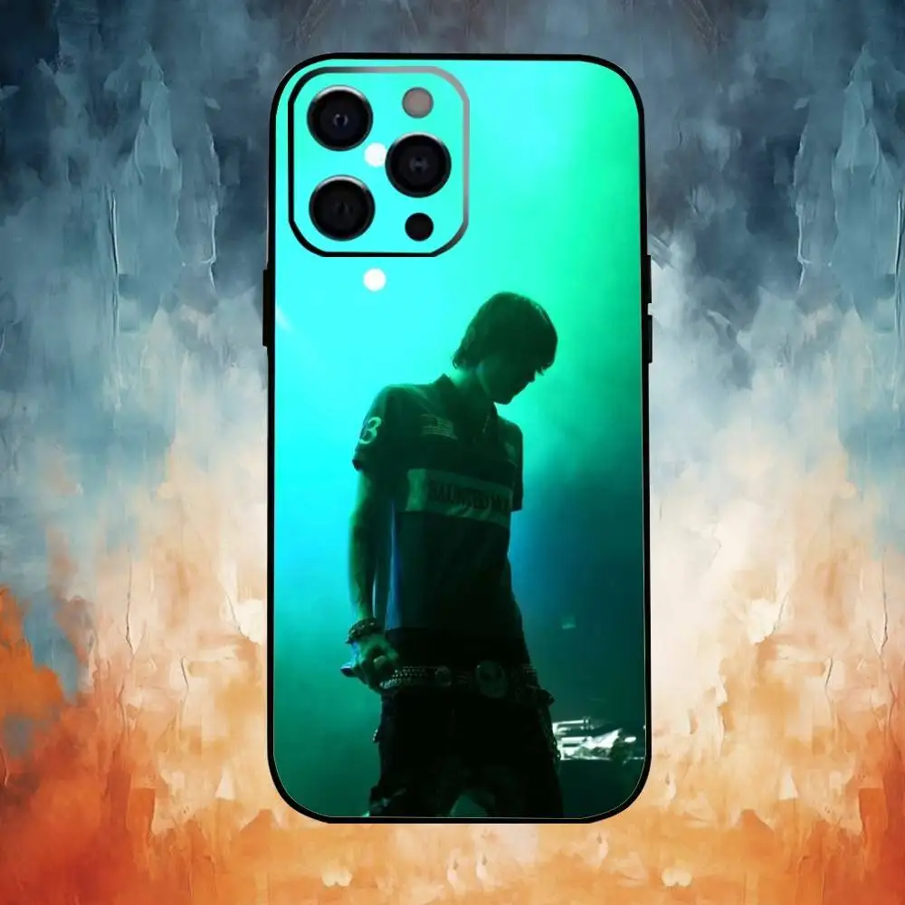 حافظة هاتف S-Sematary Haunted Mount لهاتف iPhone17,16,15,14,13,12,11 Plus، Pro Max غطاء أسود ناعم