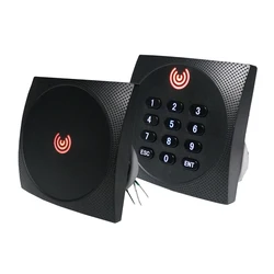 문 출입 통제 시스템용 슬레이브 카드 리더, KR601, KR602, Wiegand 26, 34 RFID 125Khz, 13.56mhz, KR600