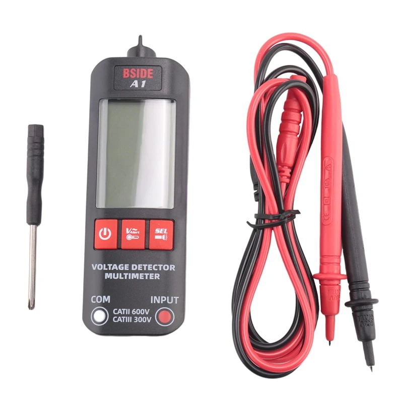 ABYC BSIDE A1 Voltage Tester Detector Multimeter Color Display Non-Contact Electric Pen Dual Range Live Wire Test