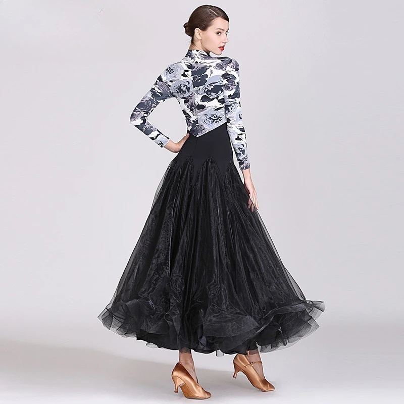 Customized Modern Dance Dress 1870 National Standard Dance Skirt Waltz Grand Swing Long Dresses for Women