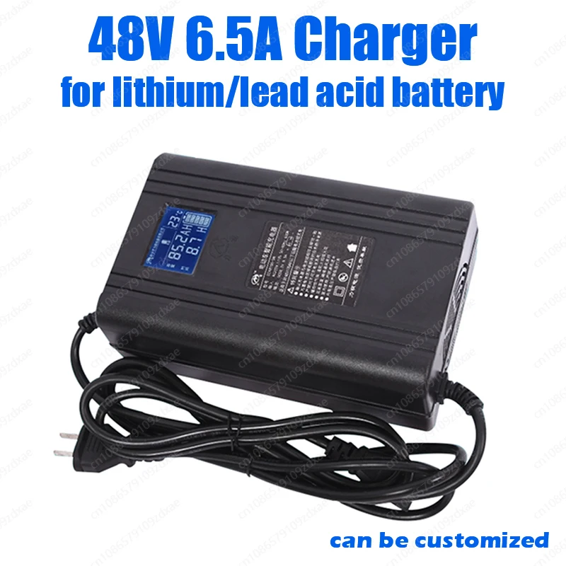 48V 6A no 58.4V 5A Charger 58.8v 6A 16S charger Smart Charger With Display for lithium ion battery lifepo4 LTO li ion lipo