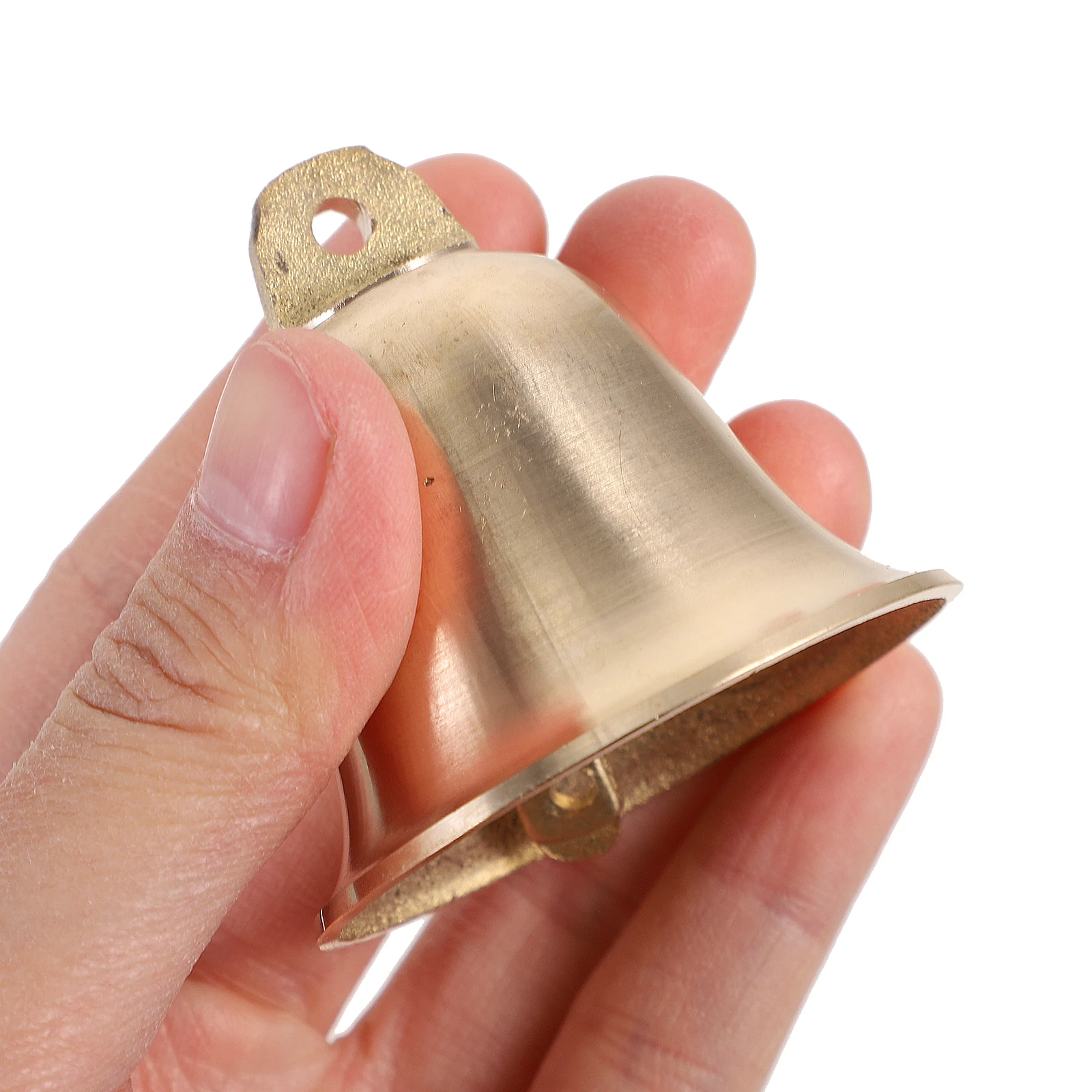 Brass Bell Decor Ornament Mini Metal Vintage Bells Large Christmas Decorative Retro Style Festival DIY Holiday hanging pendant