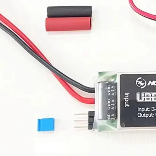 Hobbywing Waterproof UBEC 10A Voltage Regulator Output 6v 7.4v 8.4v Supports 3-14s Lithium Battery High Voltage