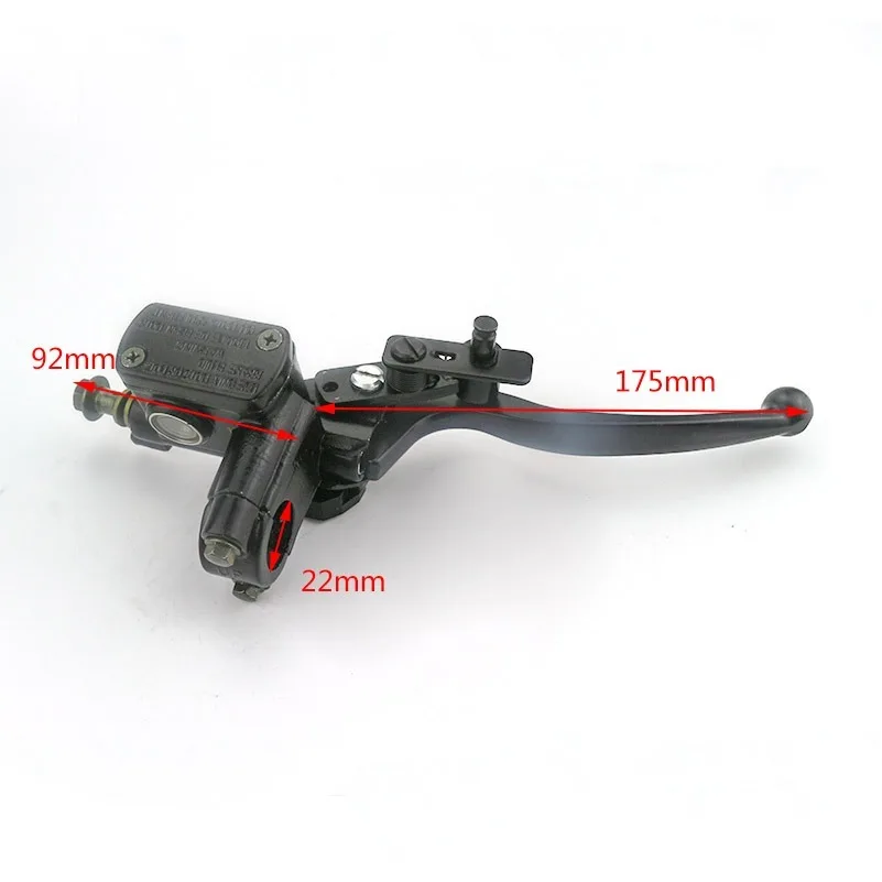 Handle Attachment Left and Right Clutch Lever 50-250cc Hydraulic Brake General Motorcycle Brake Pump Trolley Scooter