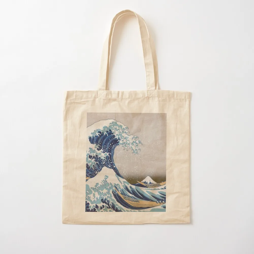 

Under the Wave off Kanagawa - The Great Wave - Katsushika Hokusai Tote Bag tote bag woman Big bag Canvas Tote