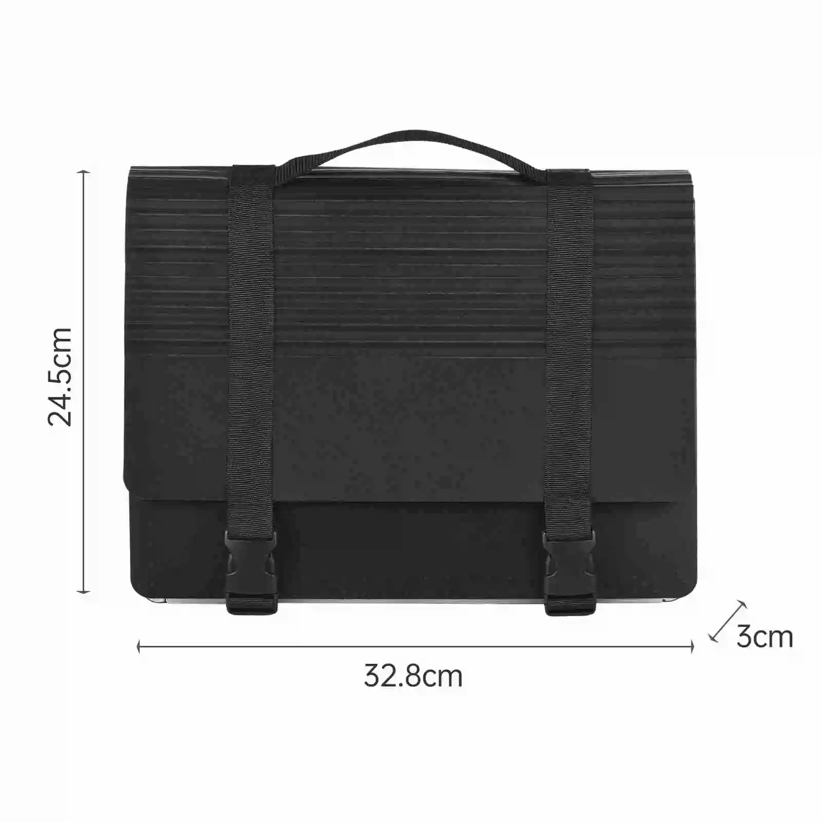 Accordian File Folder Organizer with Handle 24 Pockets Expanding File Case A4 Letter Size Document Organizer Rainbow Color