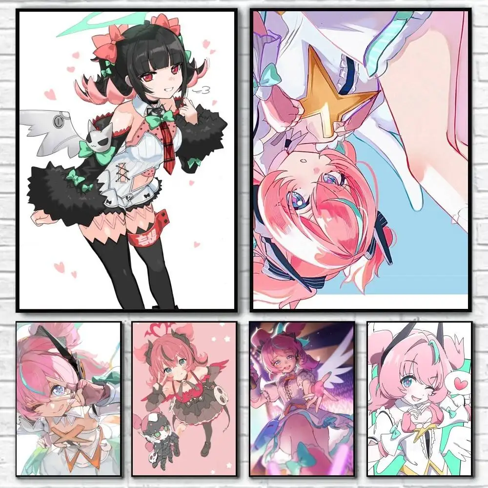 nangong yu Aria Sunna ZZZ zenless zone zero Anime Character Poster HD Print Wall Art Home Decor