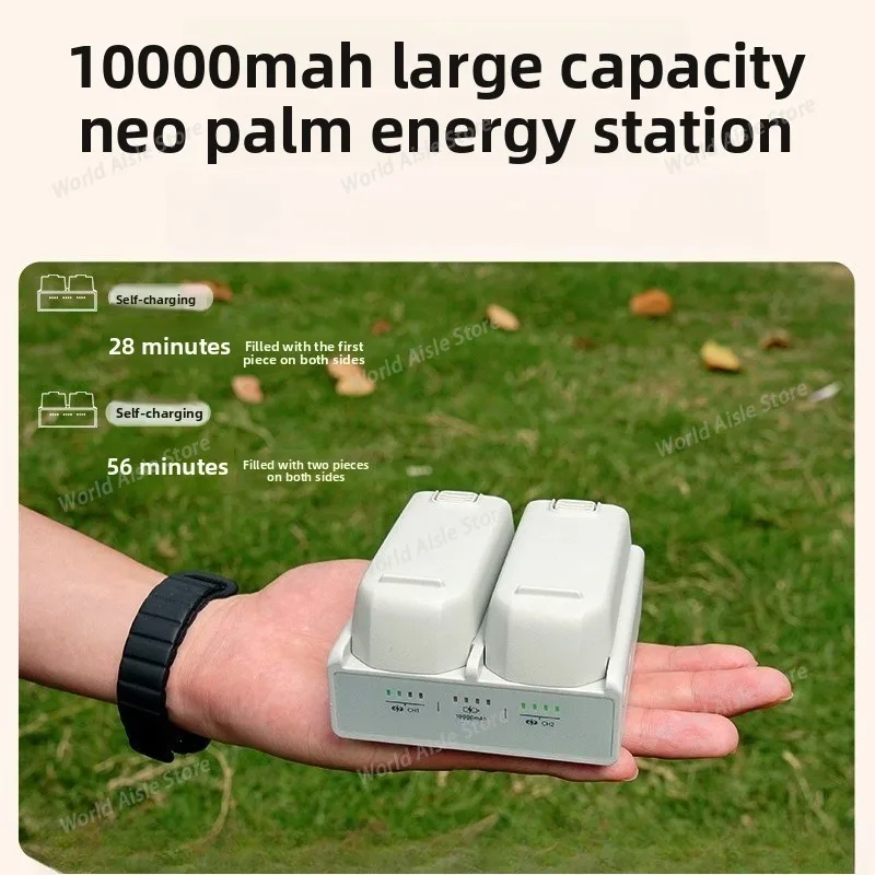 Smart Charging Case Butler for Drone Batteries with Digital Display