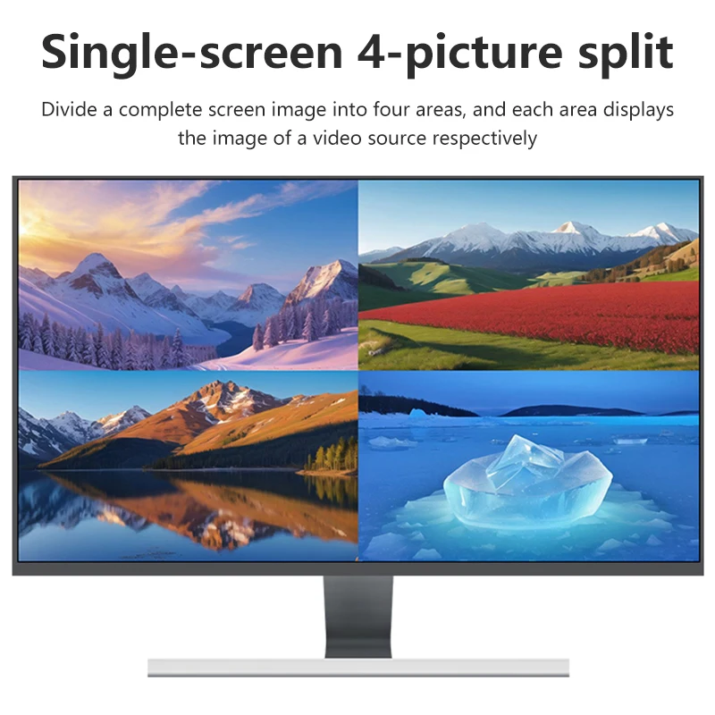 4K60hz HD Matrix Switch 8 in 8 out KVM Splitter  multi video screen processor splicer HDCP Blu-ray 3D WEB/Panel/Remote Control