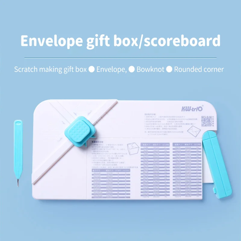 Gift Box Envelope Scribe board Envelope Punch Board DIY Envelope Pocket Making Embossing Board Scrapbook Supplies Paper Cutter