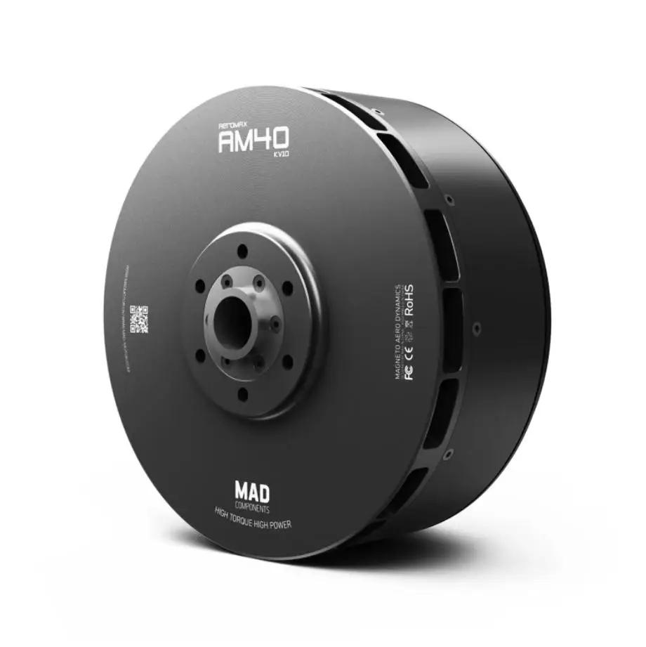 Лидер продаж, комбинированный двигатель с большой мощностью MAD AeroMAX AM40 10 KV, комплект бесщеточного двигателя 93 кг, большая тяга для Manned Aircraft Logistics Dr-one