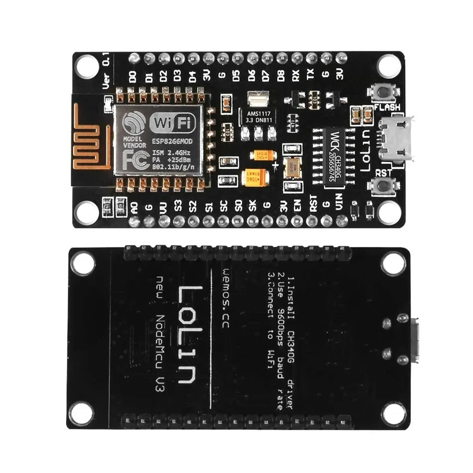 

Wireless Module CH340 NodeMcu V3 Lua WIFI Internet of Things Development Board Based ESP8266