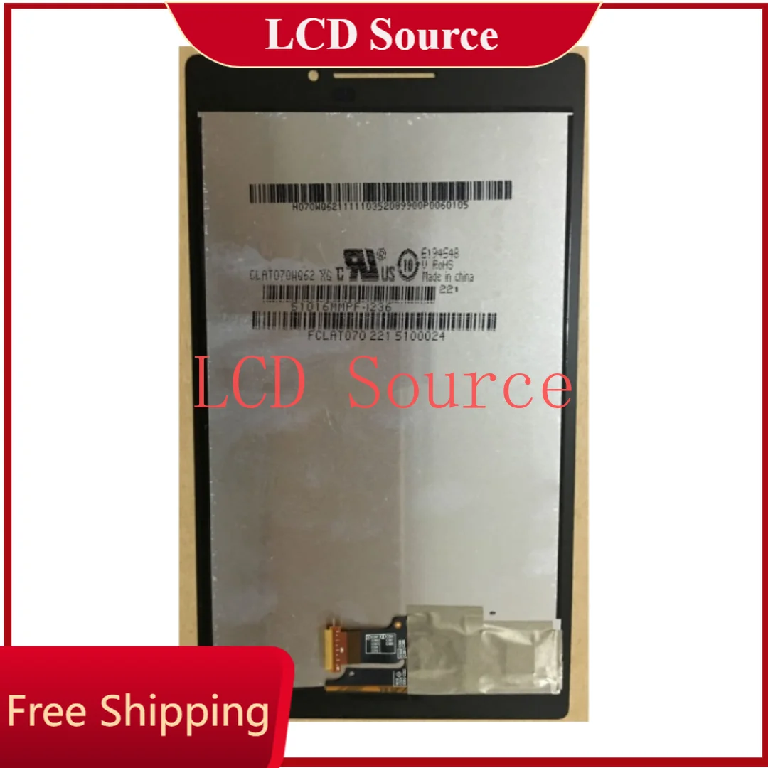 CLAT070WQ62 XG para Asus ZenPad 7 Z370 Z370C Z370C Z370Cwith digitalizador tela LCD de montagem de vidro tela sensível ao toque sem moldura