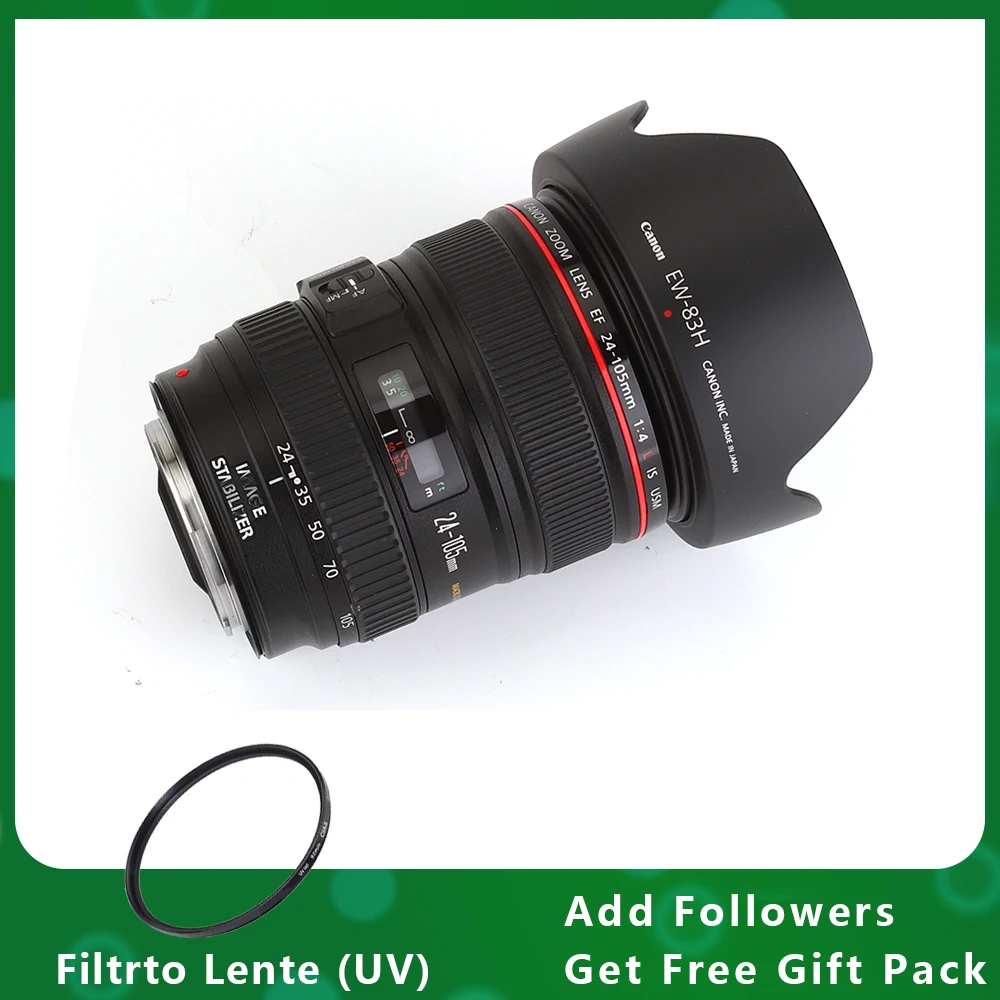 Canon EF 24-105mm f/4 L IS USM Lens for Canon EOS SLR Cameras