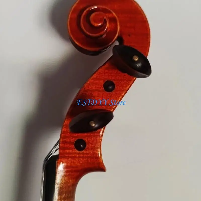 

G6DE 4/4 Violin Peg Set Durable Rosewood Tuning Keys with Ergonomic Design for Easy String Adjustment