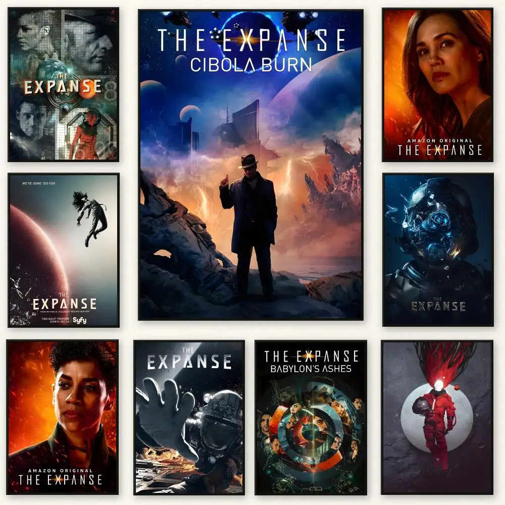 Sci-fi series The Expanse Poster Peel And Stick Indoor Bedroom Wall Decor Aesthetic Gift