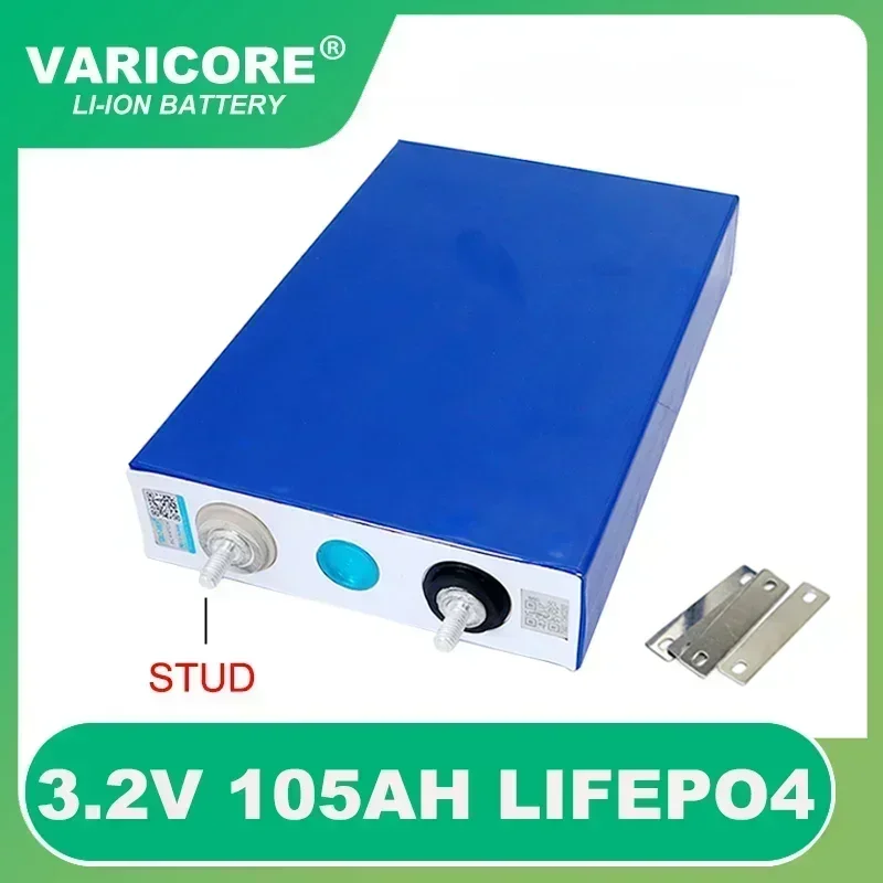 3.2V 105Ah 55ah 32ah LiFePO4 battery Lithium iron phospha DIY 4s 12V 24V Motorcycle Electric Car Solar Inverter Boat Batteries