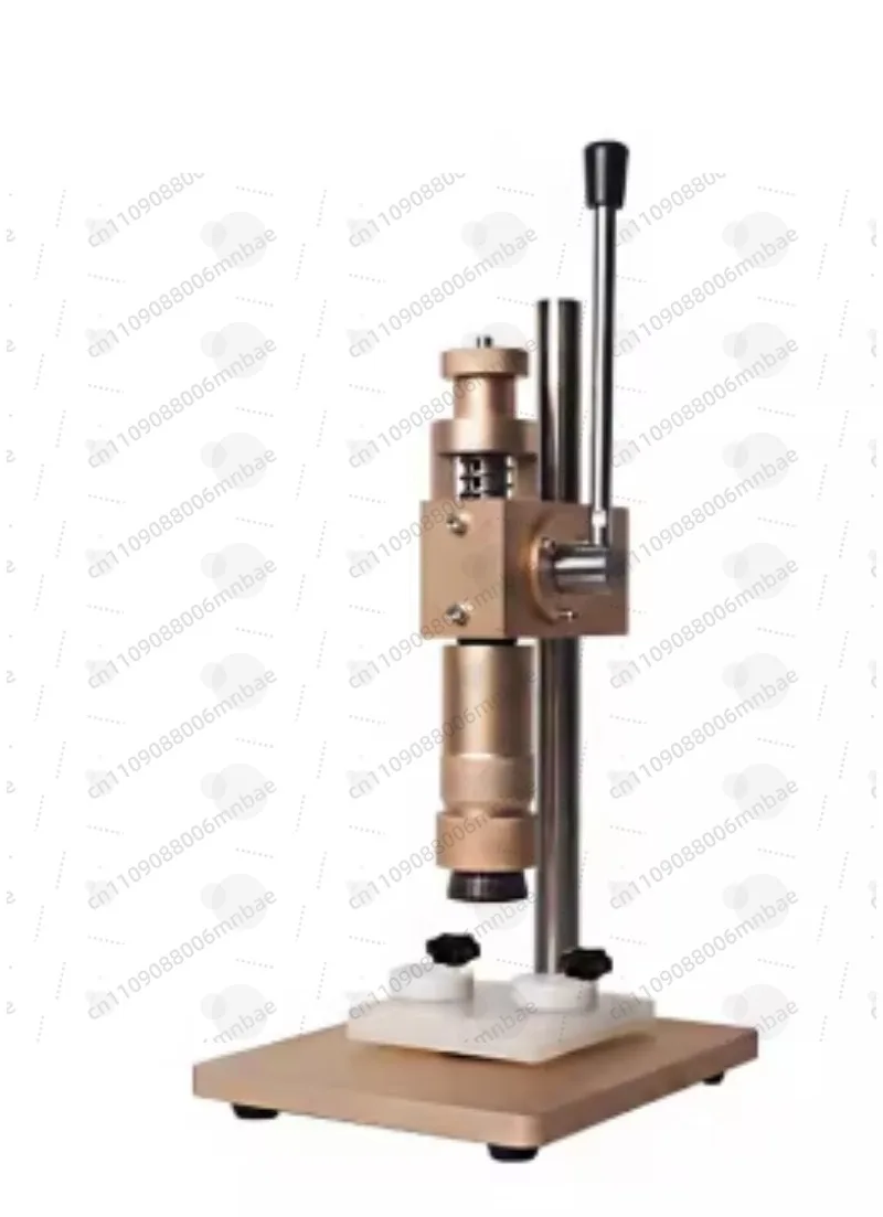 

Машина для обжима крышек и колпачков для парфюмерных флаконов двойного назначения: ручной пресс для металлических и стеклянных бутылок