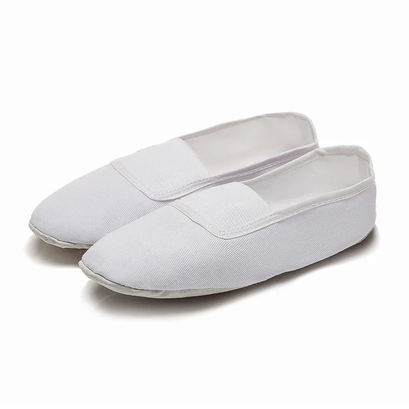 Chaussures de Ballet en toile à semelle souple pour filles, pantoufles de gymnastique de yoga, chaussures de ballerine pour enfants, chaussures de danse pour femmes