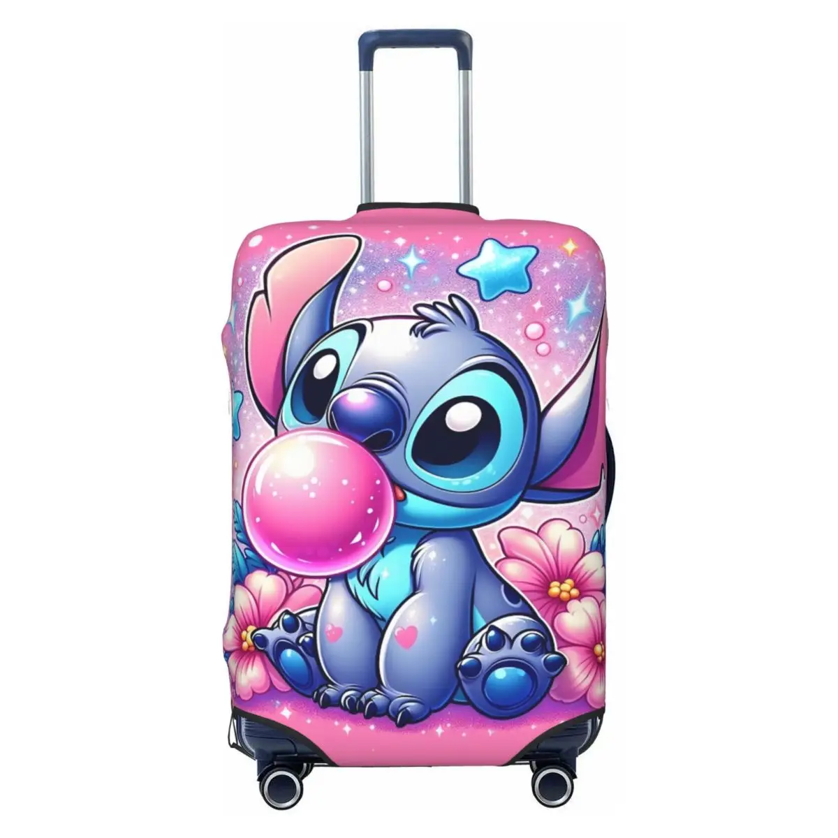 

Custom Stitch Cartoon Cute Luggage Cover Elastic Kawaii Travel Suitcase Protective Covers Fits 18-32 Inch