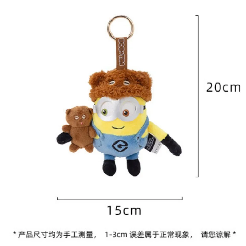 Potdemiel Bob & Tim Hugging Plush Charm, Cute Bag Pendant / Keychain / Ornament