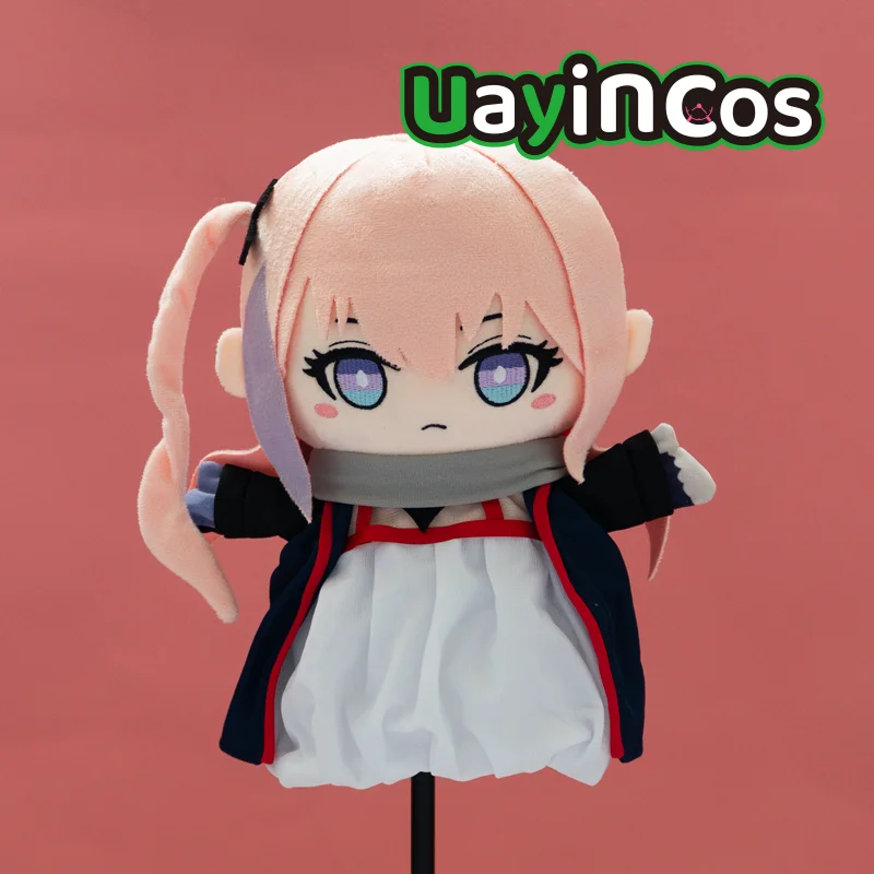 

In Stock Girls Frontline AR15 Stuffed Plushies Doll Clothes Pillow Hand Puppet AR Team Anime Ornaments Toy Kids Gifts Cosplay