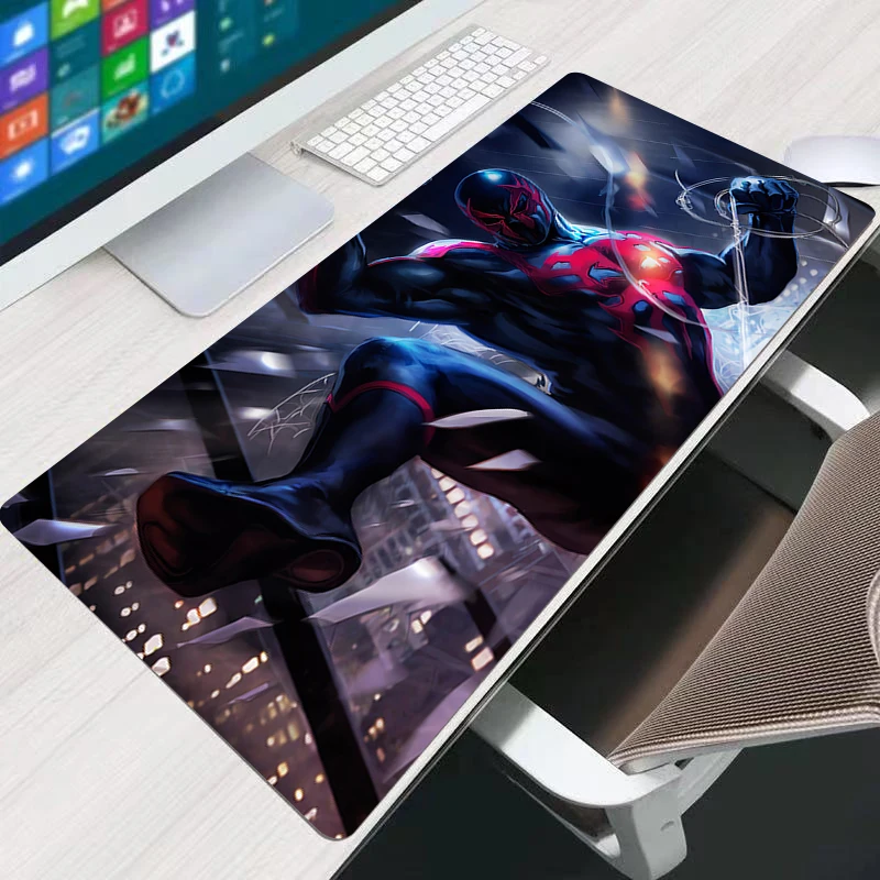 Mouse Pad Spider-Man Kawaii Gaming Accessories Notbook Computer Speed Mini Pc Gamer Keyboard Pad Desk Mat Mousepad