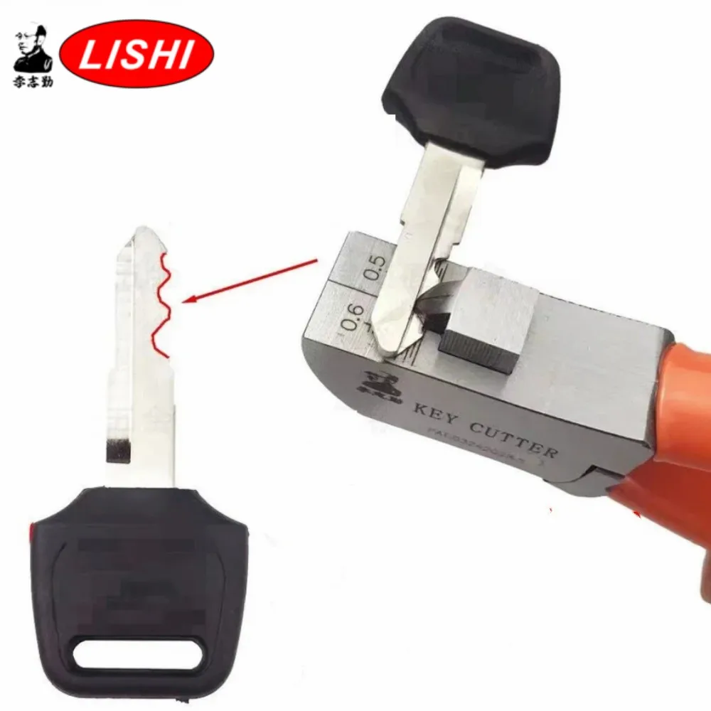 Lishi Key Cutter Car Key Plier Concealed Wiring Tool with Pitch Guide Marking And Comparison Feature for Key Cutting Machines Lo